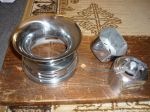 The siren housing before assembling